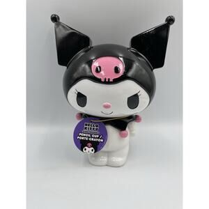 Sanrio KUROMI Pencil / Cosmetic Brush Holder Cup New Limited Edition RARE